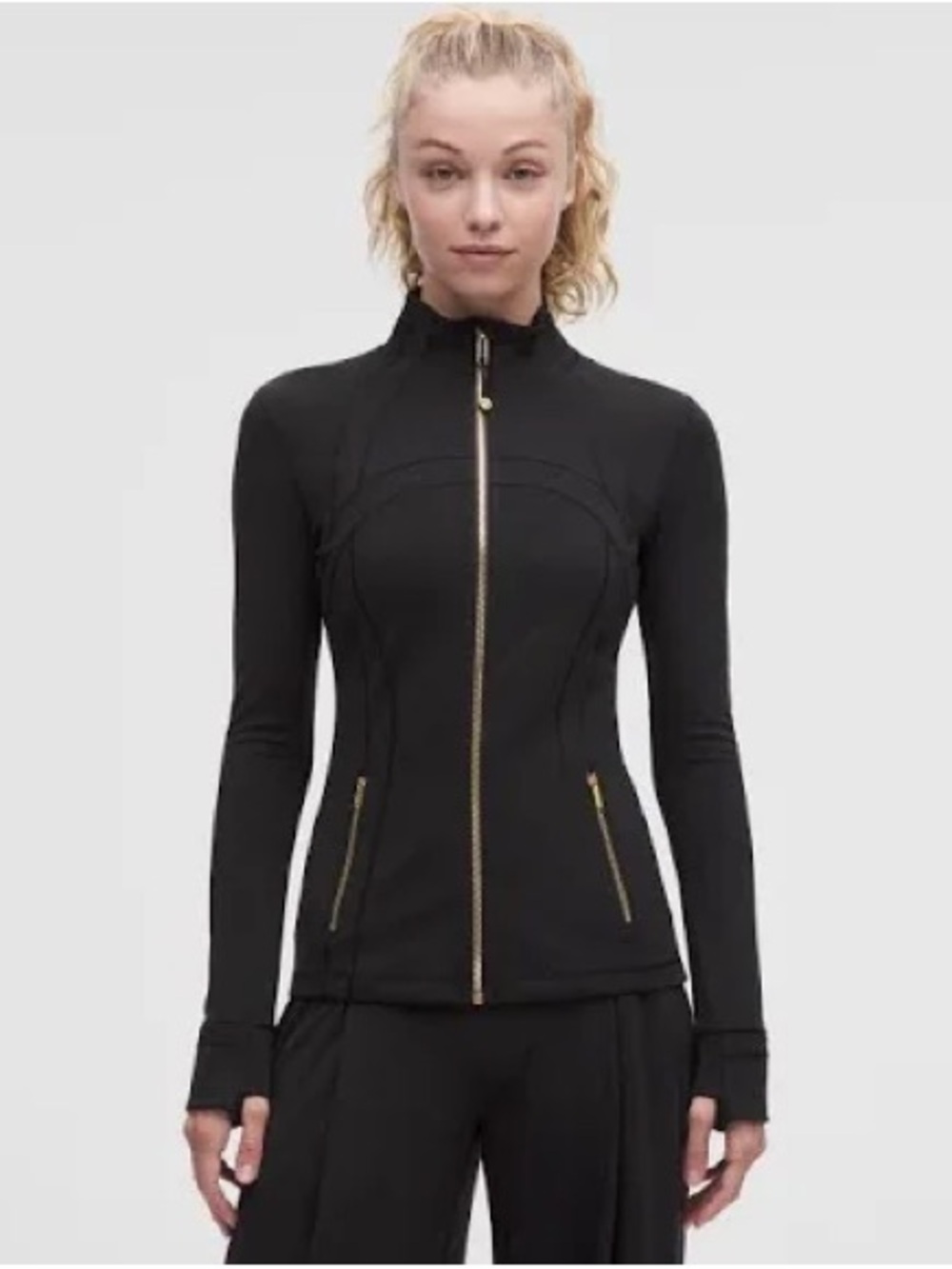 Black/Gold Define Jacket *Nulu Size 10